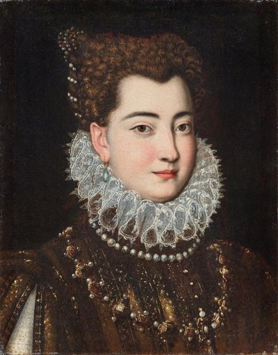 Ritratto di Clelia Farnese da Scipione Pulzone