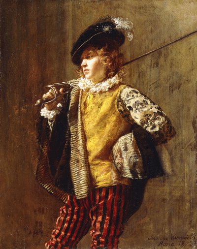 Un cortigiano elegante, 1872 da Scipione Vannutelli