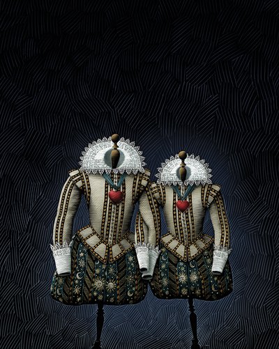 La dodicesima notte, 2009 (tavola a graffio, colorata in digitale) da Scott McKowen