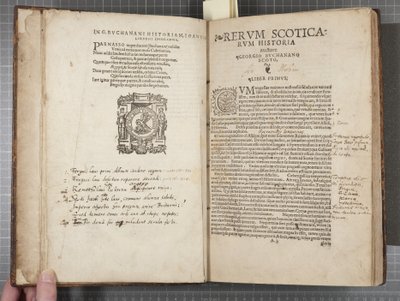 Rerum Scoticarum Historia, di George Buchanan da Scottish School
