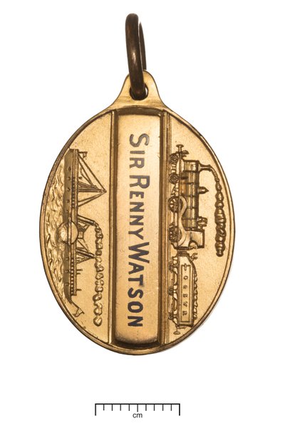 Scozia, Glasgow e South Western Railway, pass per direttori, c.1850 (oro e smalto) da Scottish School