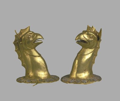 Pezzi di copertura decorativi, IV-III secolo a.C. da Scythian