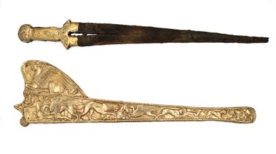 Spada con fodero, VI-V secolo a.C. da Scythian