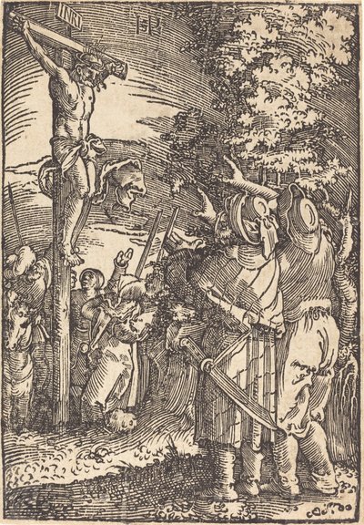 Cristo sulla croce da Sebald Beham