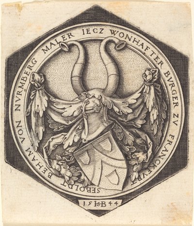 Stemma di H.S. Beham da Sebald Beham