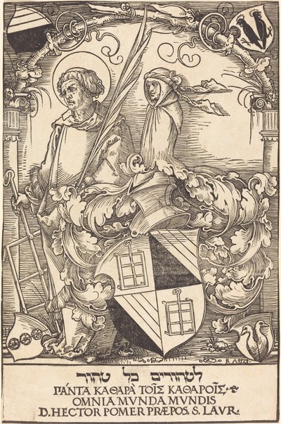 Stemma di Hector Pomer da Sebald Beham