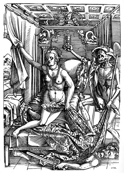 La morte e la cortigiana firmato dall