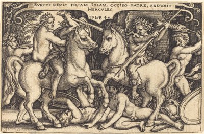 Ercole e Iole da Sebald Beham