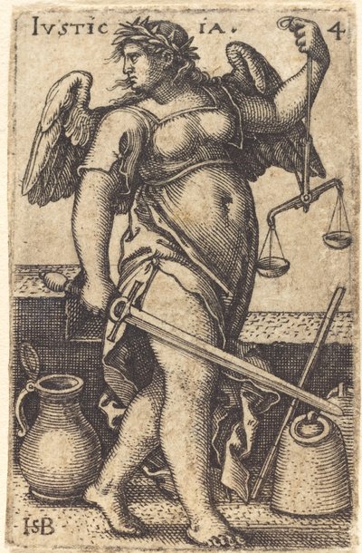 Giustizia da Sebald Beham