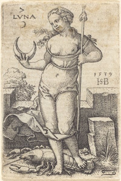 Luna da Sebald Beham