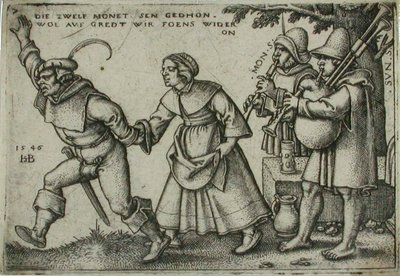 Matrimonio in campagna, 7 da Sebald Beham