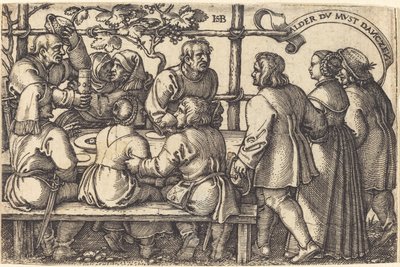 Festa dei contadini da Sebald Beham