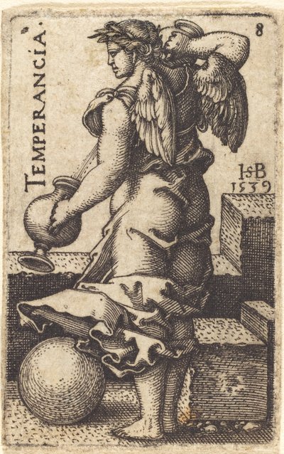 Temperanza da Sebald Beham