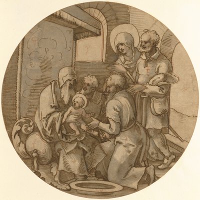 La circoncisione da Sebald Beham