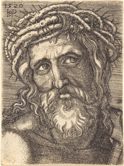 La testa di Cristo da Sebald Beham