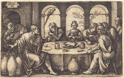 Le Nozze di Cana da Sebald Beham