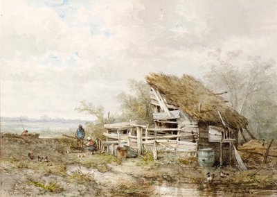 Paesaggio da Sebastiaan Mattheus Sigismund de Ranitz