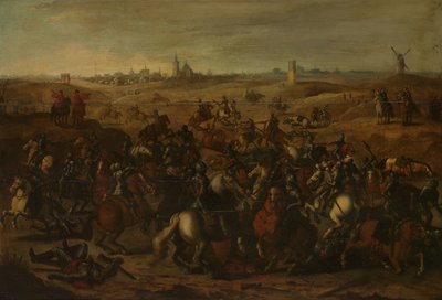 Lo scontro tra i corazzieri, 5 febbraio 1600, sulla Vughterheide da Sebastiaen Vrancx (after)