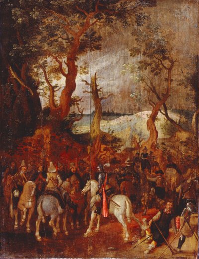 Una compagnia di cavalleria da Sebastiaen Vrancx