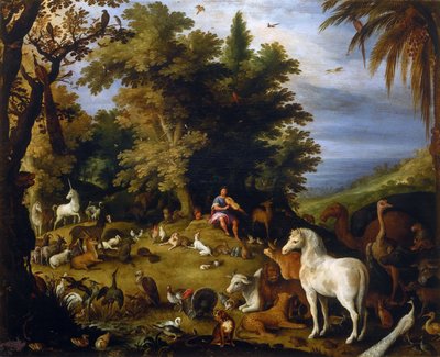 Orfeo tra gli animali, ca 1595 da Sebastiaen Vrancx