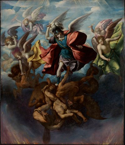 La Caduta degli Angeli Ribelli da Sebastian Lopez de Arteaga
