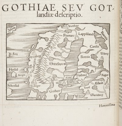 Cosmographia, Fol 830, 1544 da Sebastian Munster