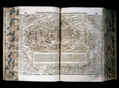 Venezia, illustrazione da Cosmographia, di Sebastian Munster da Sebastian Munster