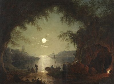 Una baia al chiaro di luna da Sebastian Pether