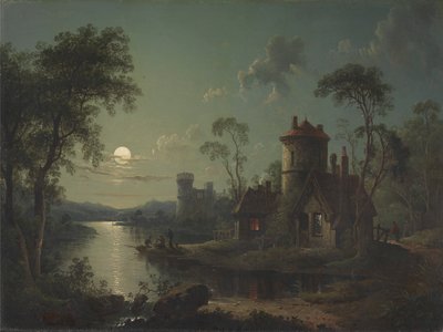 Scena fluviale da Sebastian Pether