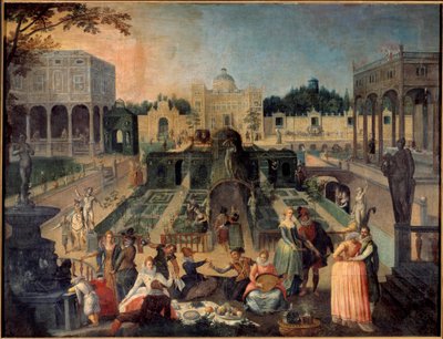 Una festa nel parco del Duca di Mantova da Sebastian Vrancx