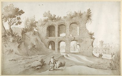 Basilica di Costantino. Parete d