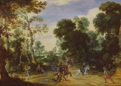 Scena di battaglia da Sebastian Vrancx