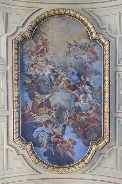Apoteosi di Santa Cecilia da Sebastiano Conca