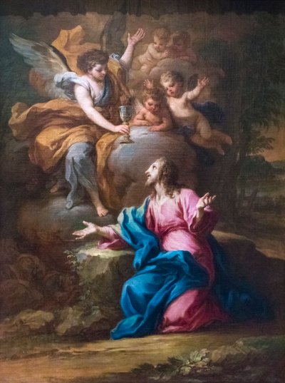 Cristo nel Giardino del Getsemani da Sebastiano Conca