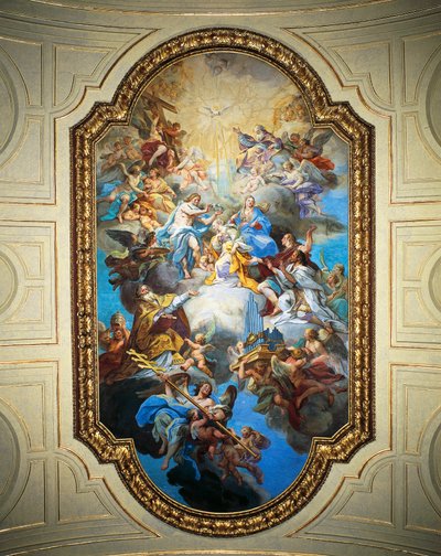 Incoronazione di Santa Cecilia da Sebastiano Conca