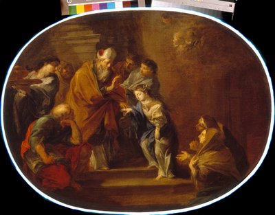 La presentazione della Beata Vergine Maria da Sebastiano Conca