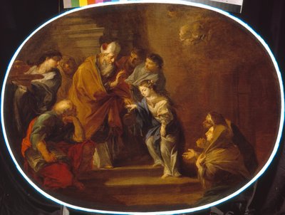 La Presentazione della Beata Vergine Maria da Sebastiano Conca