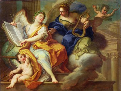 Urania ed Erato da Sebastiano Conca