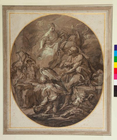 Venere alla fucina di Vulcano da Sebastiano Conca