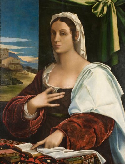 Vittoria Colonna 1490-1547 da Sebastiano Piombo del