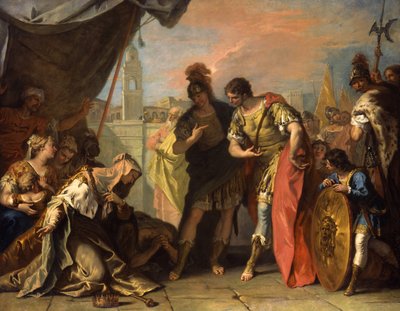 Alessandro e la famiglia di Dario da Sebastiano Ricci