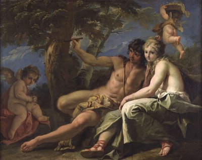 Angelica e Medoro da Sebastiano Ricci