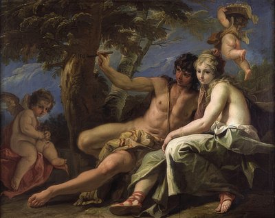Angelica e Medoro da Sebastiano Ricci