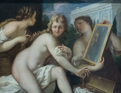 Betsabea al bagno, fine del XVII secolo (olio su tela) da Sebastiano Ricci