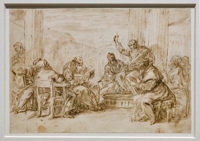 Cristo tra i dottori da Sebastiano Ricci