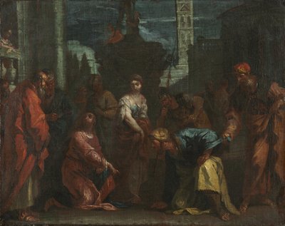 Cristo e la donna adultera da Sebastiano Ricci