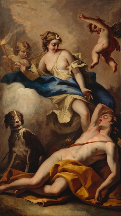 Diana ed Endimione da Sebastiano Ricci