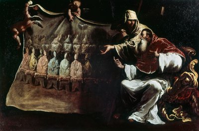 Papa Paolo III ispirato dalla Fede a convocare il Concilio di Trento da Sebastiano Ricci