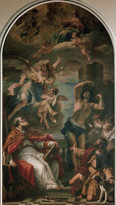 La Vergine in gloria con l