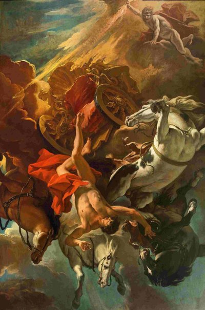 La caduta di Fetonte da Sebastiano Ricci